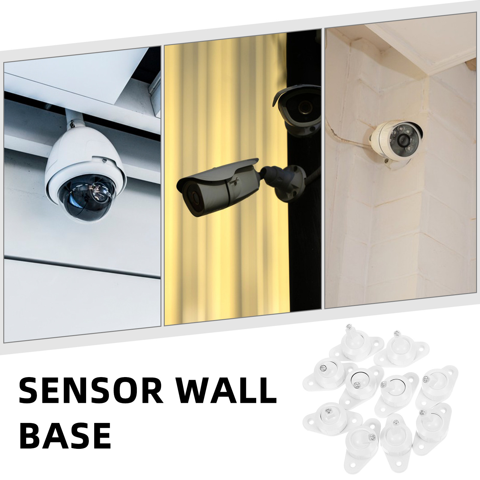 Home Security Firms - 10Pcs Universal Sensor Mount Wall Bracket