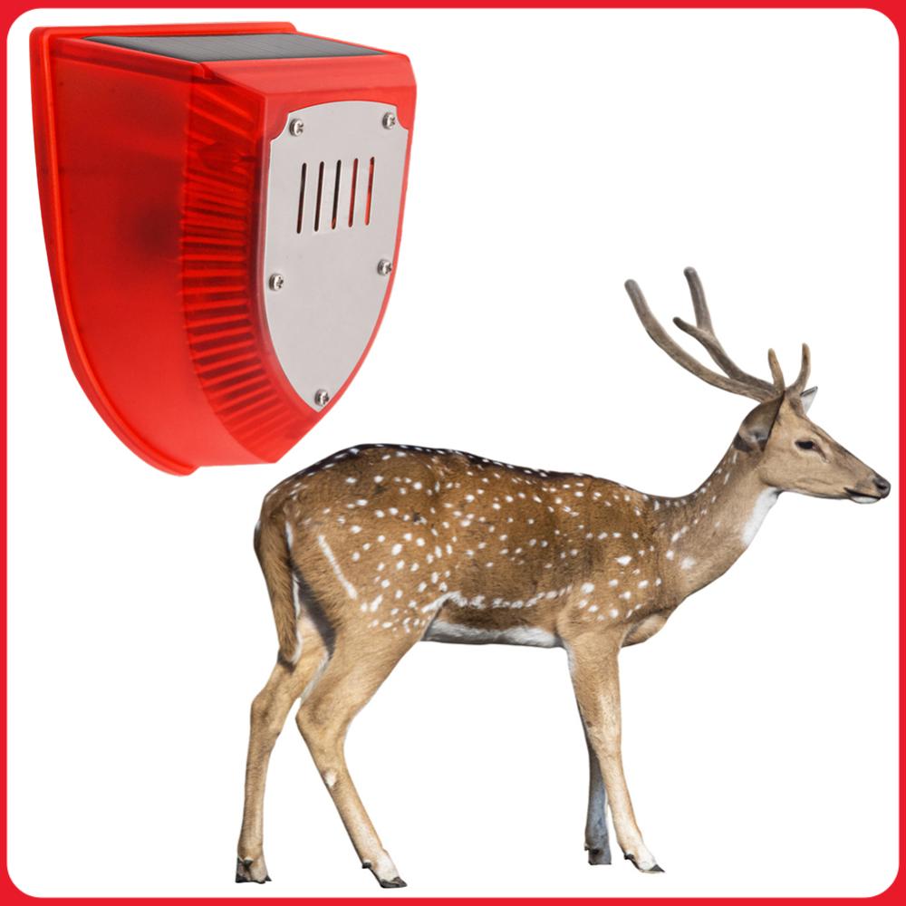 Barking Dog Alarm - Outdoor Solar Alarm Waterproof Solar Sound