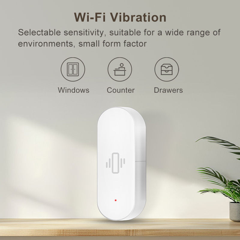 Tuya WiFi Vibration Sensor, Se - đánh giá và giá Home Security App