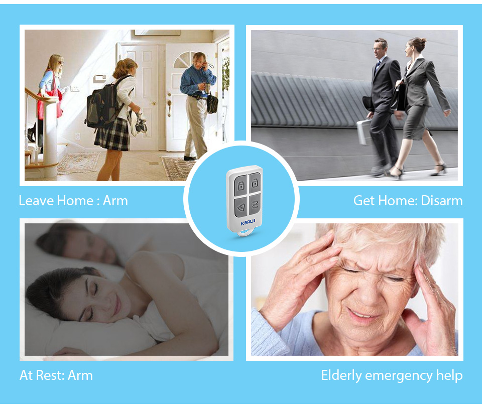 KERUI Không Dây Cao Cấp Di Độn - đánh giá và giá Home Security Gadgets