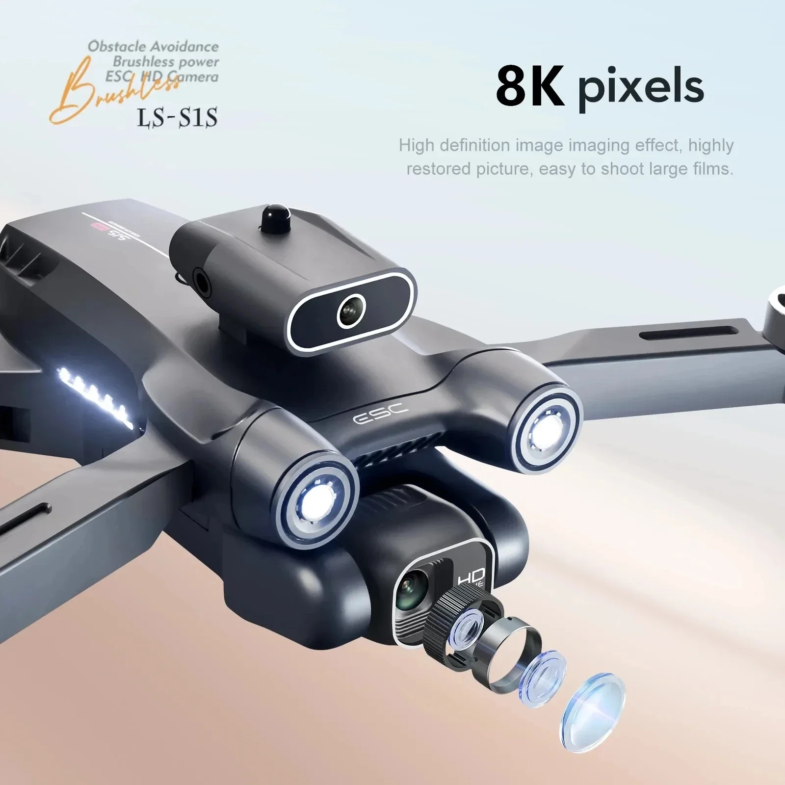 New S1S 5G GPS Drone Camera 8K - đánh giá và giá Home Security Cameras Outdoor