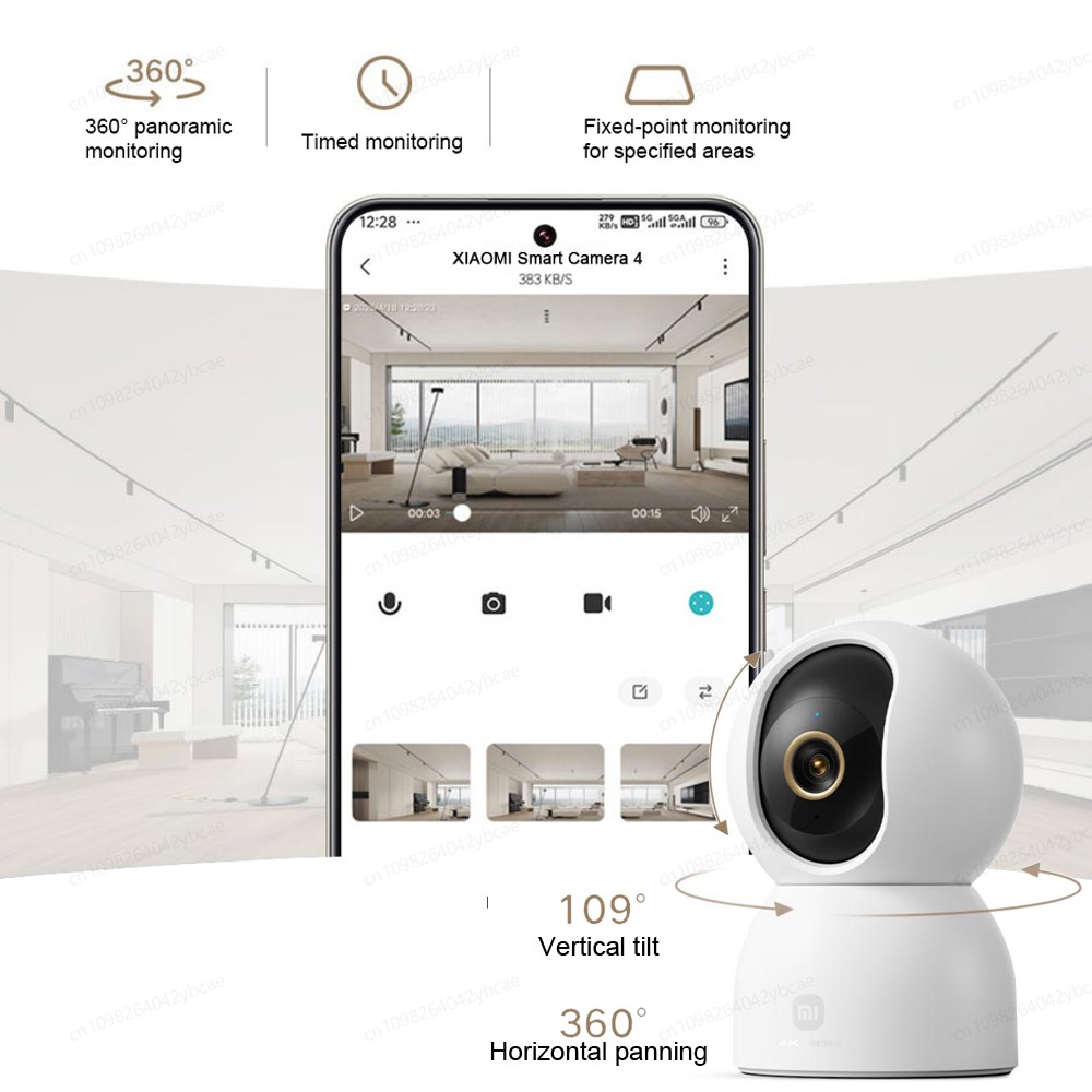 XIAOMI Smart Camera 4,Dual-ban - đánh giá và giá Home Security Camera Xiaomi Mi 360
