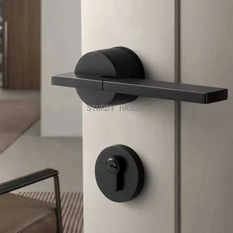 Zinc alloy indoor key lock mod - đánh giá và giá Home Security Door