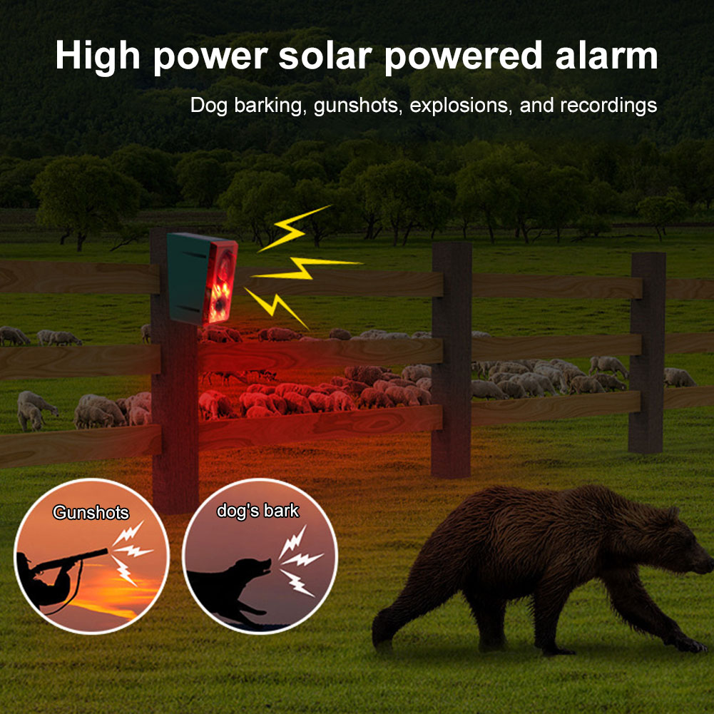 Outdoor Solar Motion Sensor Al - đánh giá và giá Barking Dog Alarm
