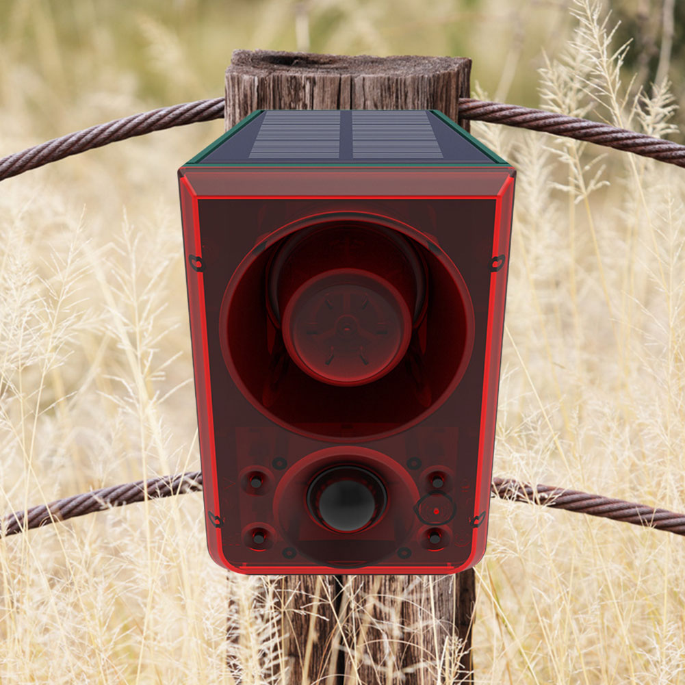 Outdoor Solar Motion Sensor Al - đánh giá và giá Barking Dog Alarm