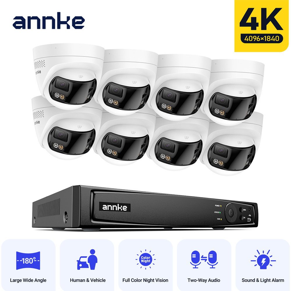 ANNKE 4K Outdoor Video Securit - đánh giá và giá Home Security Outdoor Camera System