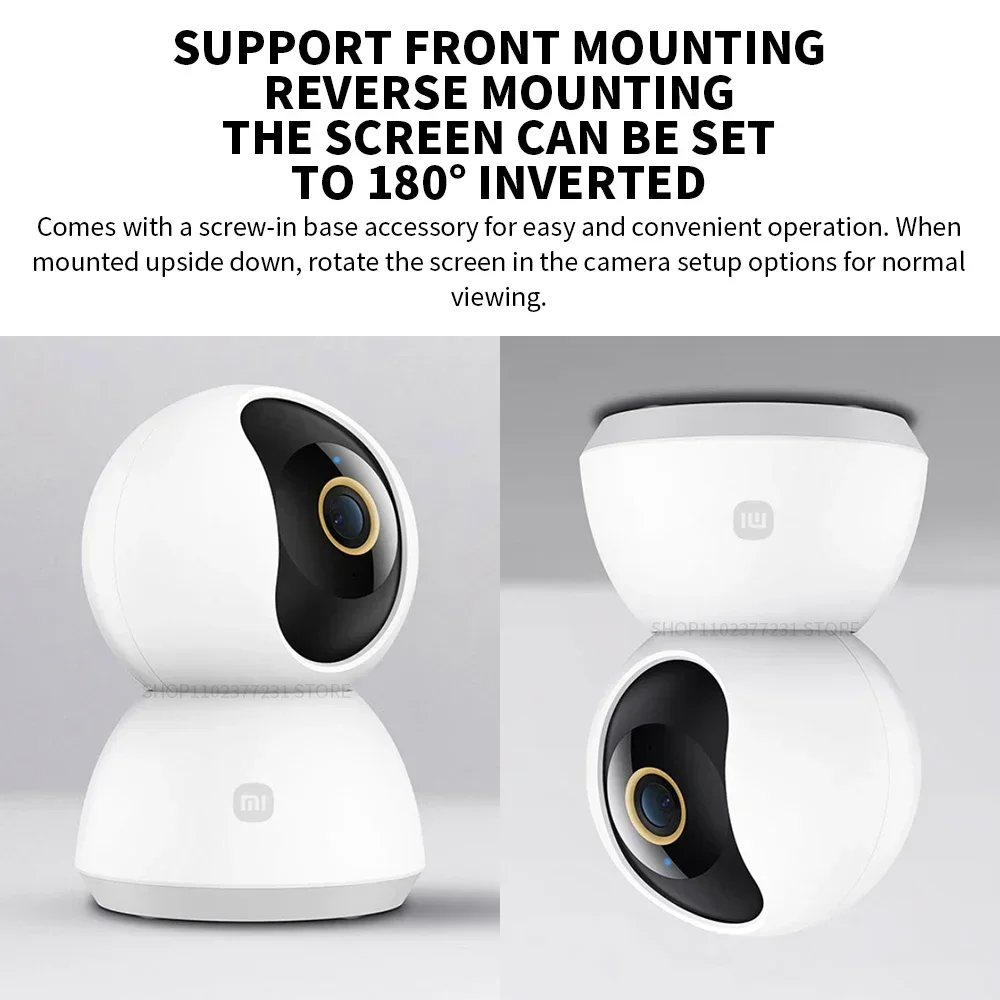 Xiaomi Smart IP Camera 2K 360° - đánh giá và giá Home Security Camera Xiaomi Mi 360