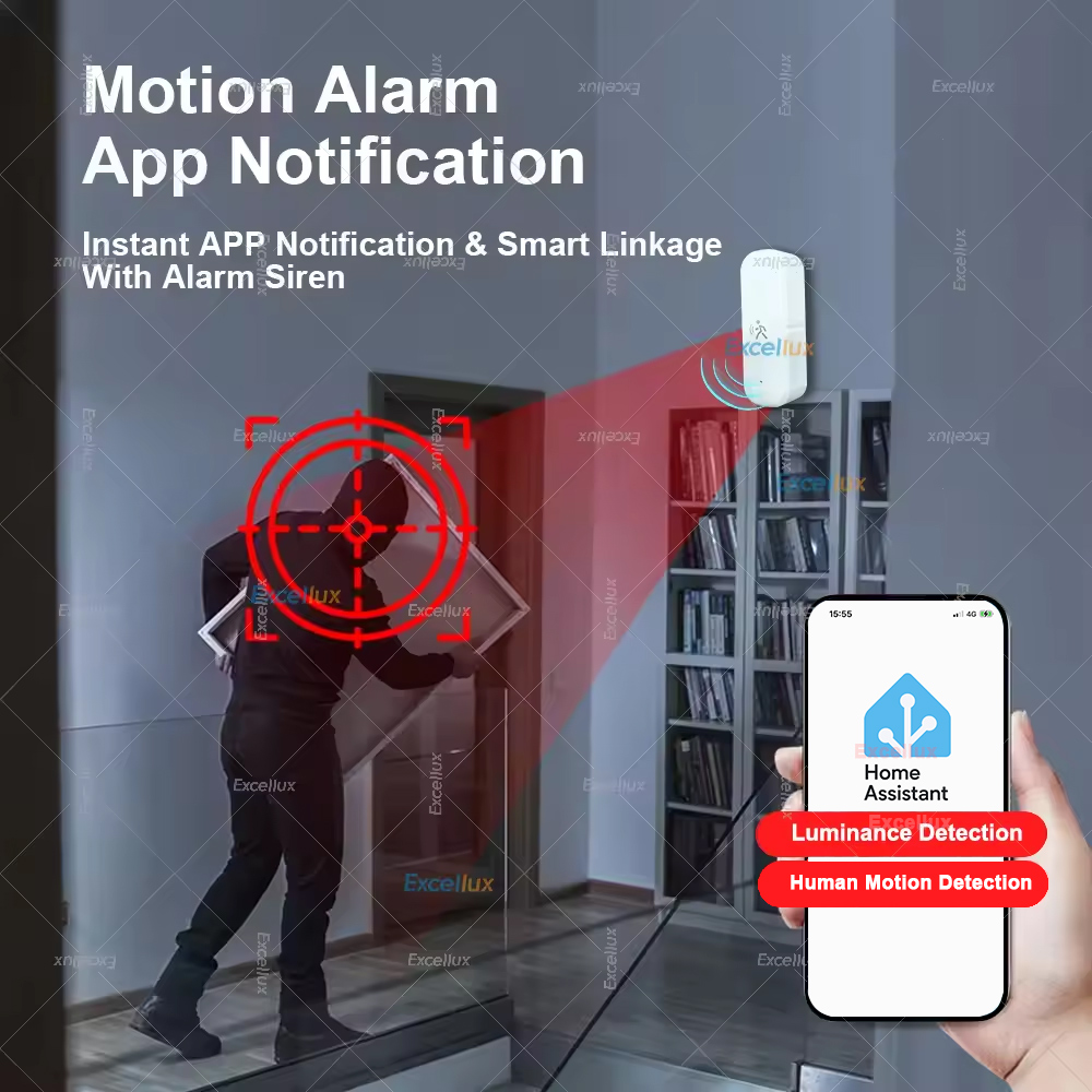 Smart ZigBee Motion Sensor Rad - đánh giá và giá Home Security App