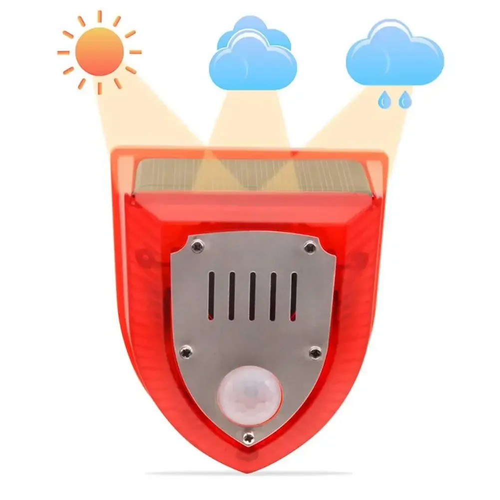 Outdoor Solar Powered 3 Modes  - đánh giá và giá Barking Dog Alarm