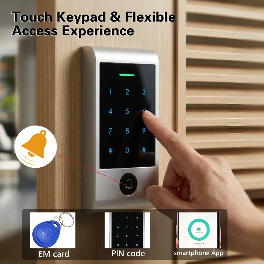 Advanced WIFI Remote Control T - đánh giá và giá Home Security Door