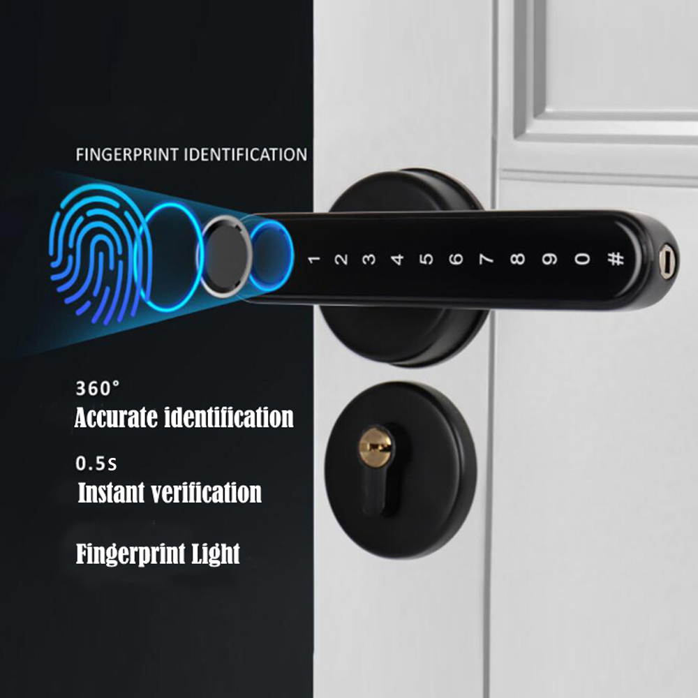 TTLock Smart Bluetooth Fingerp - đánh giá và giá Home Security Door