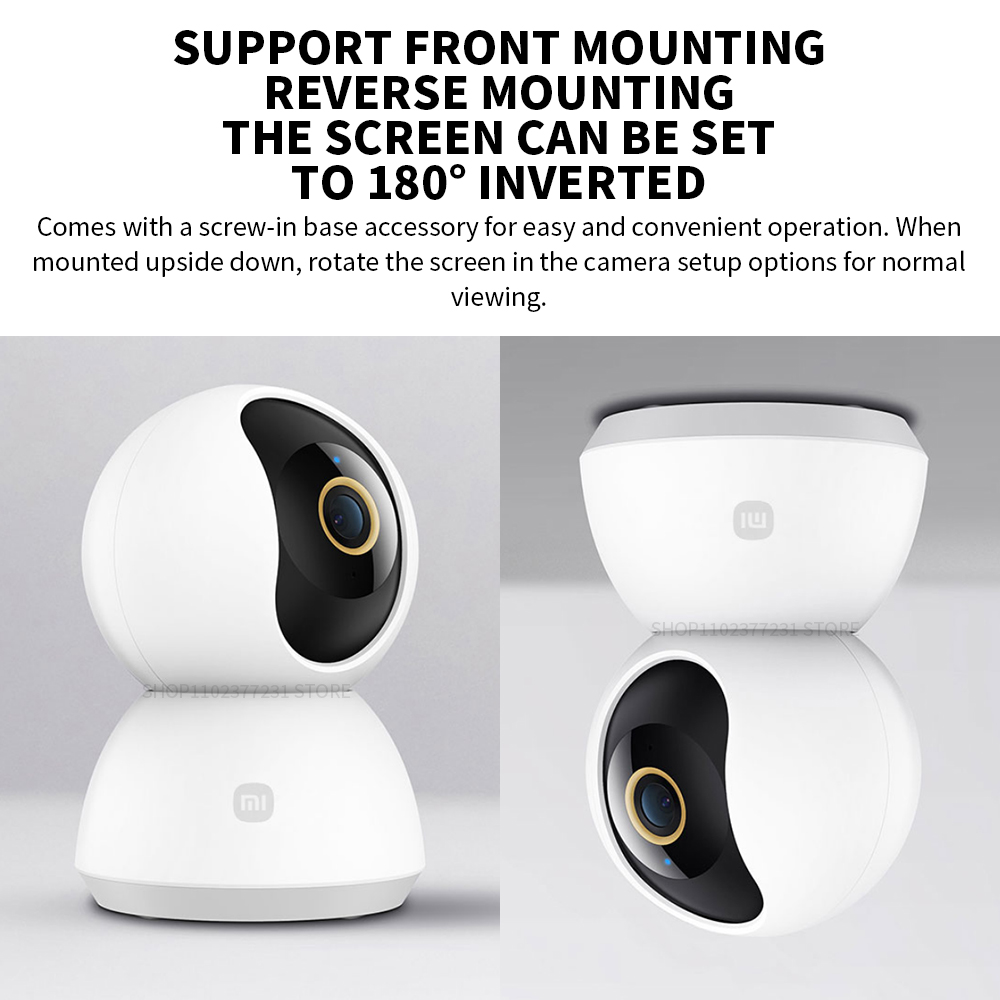 Original Xiaomi Smart Camera 2 - đánh giá và giá Home Security Camera Xiaomi Mi 360