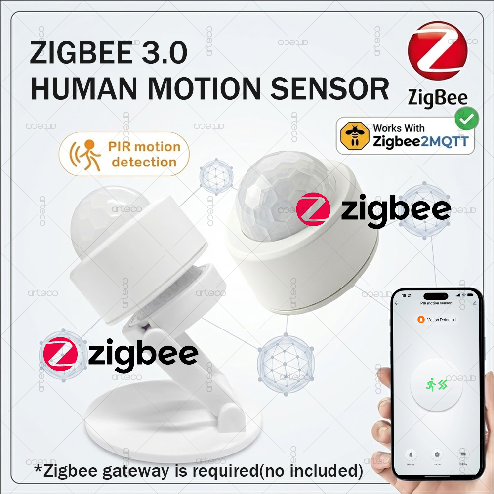 Zigbee 3.0 Mini PIR Motion Sen - đánh giá và giá Home Security App