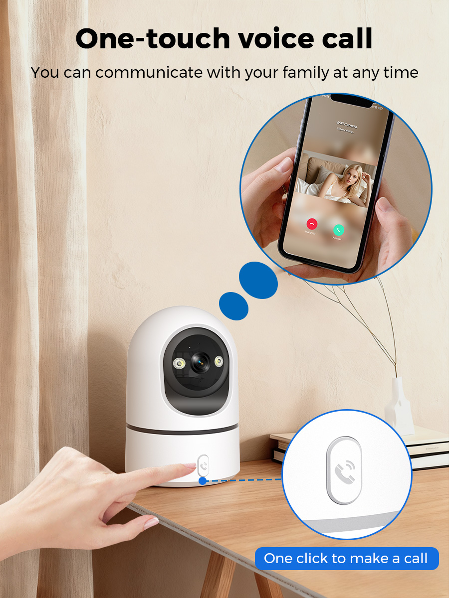 Smart Home 5MP IP Camera WiFi  - đánh giá và giá Home Security Cameras Outdoor