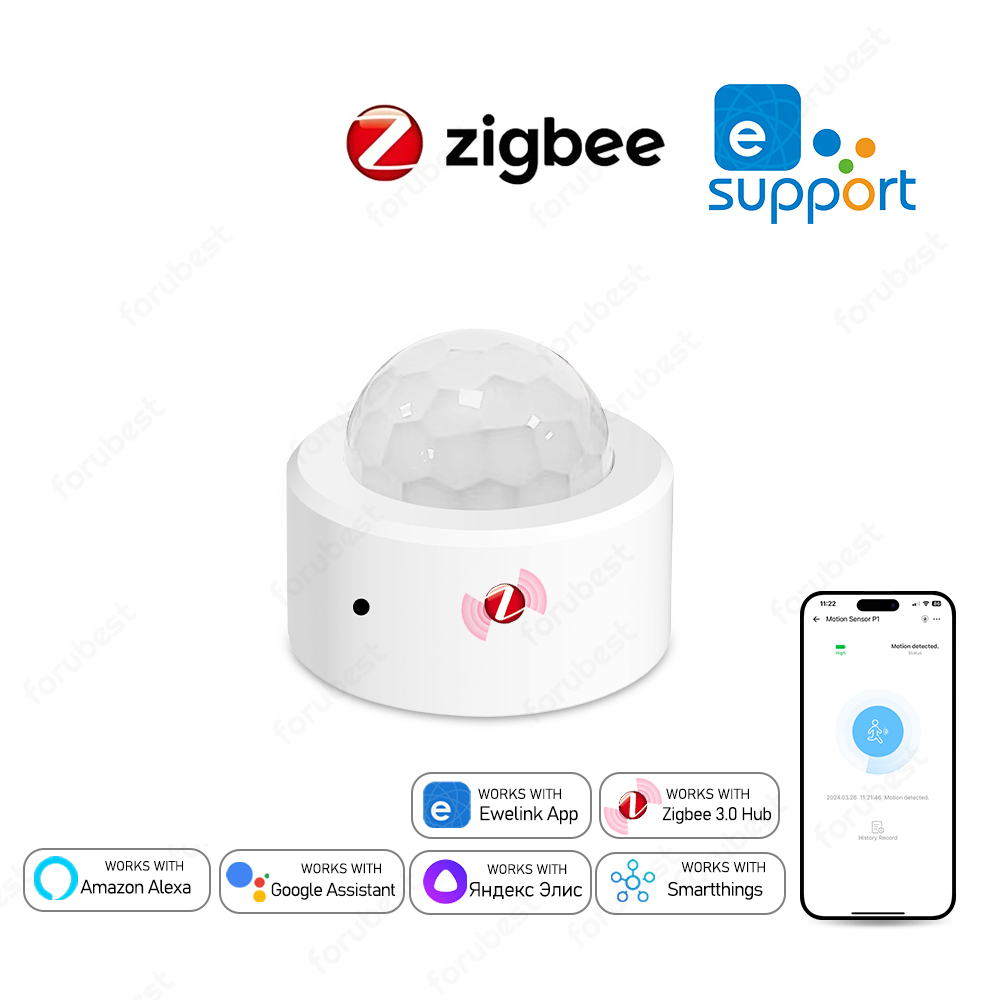 Zigbee 3.0 Human Motion Sensor - đánh giá và giá Home Security App