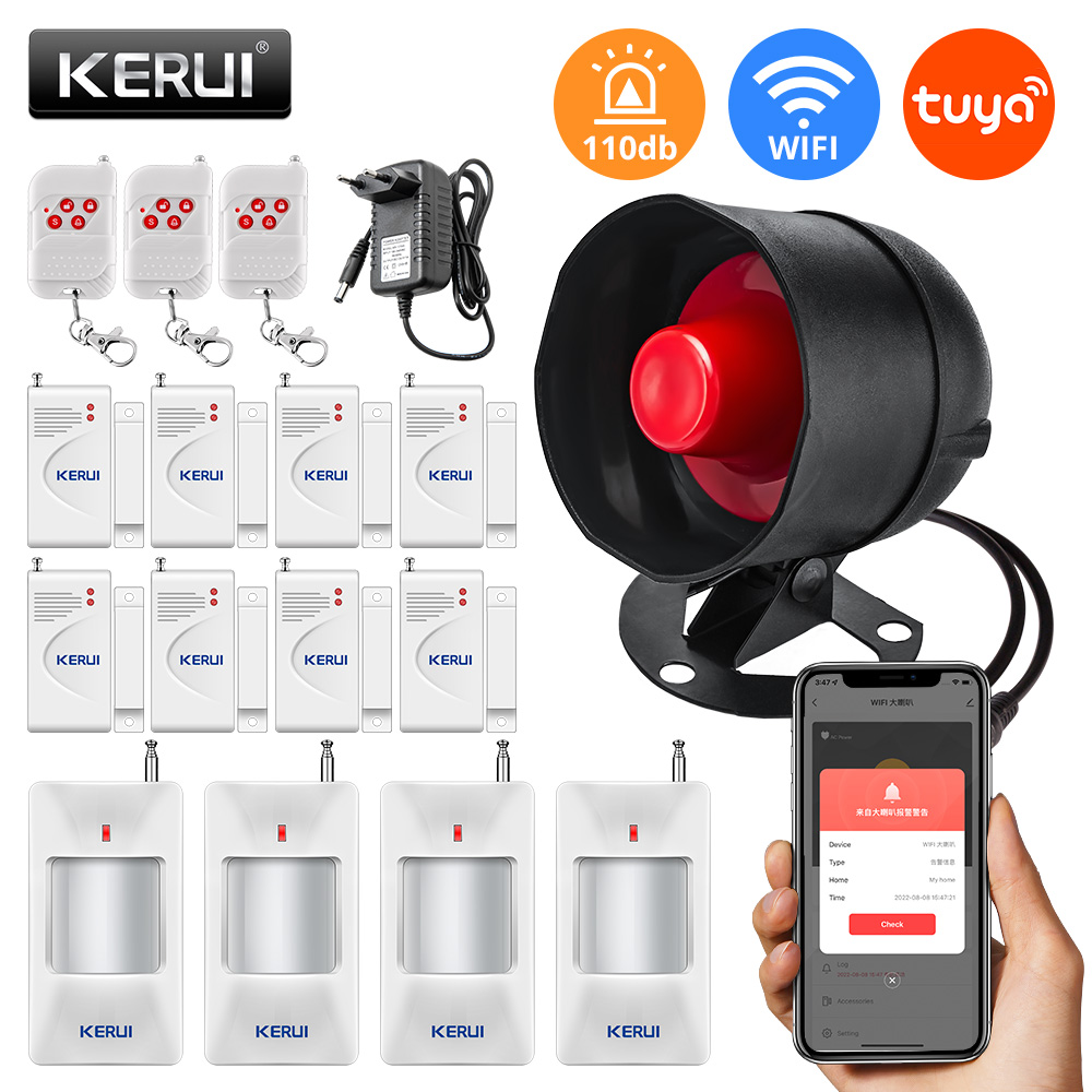 KERUI Tuya WIFI Loudly Speaker - đánh giá và giá Home Security Product