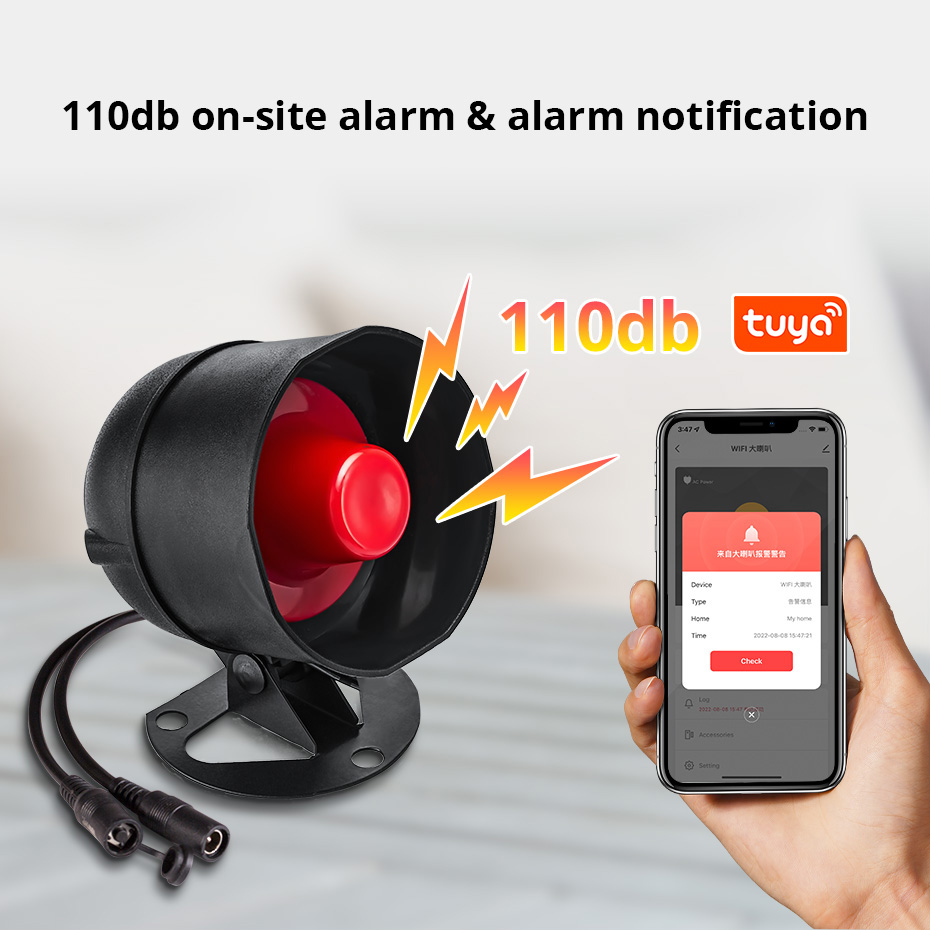 KERUI Tuya WIFI Loudly Speaker - đánh giá và giá Home Security Product