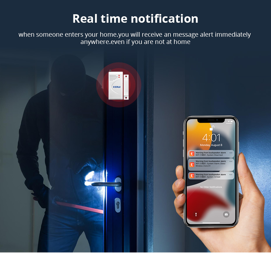 KERUI Tuya WIFI Loudly Speaker - đánh giá và giá Home Security Product