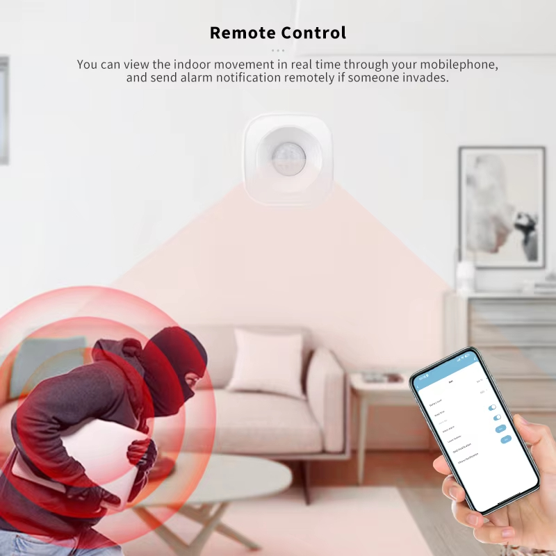Tuya ZigBee/WiFi PIR Motion Se - đánh giá và giá Home Security App
