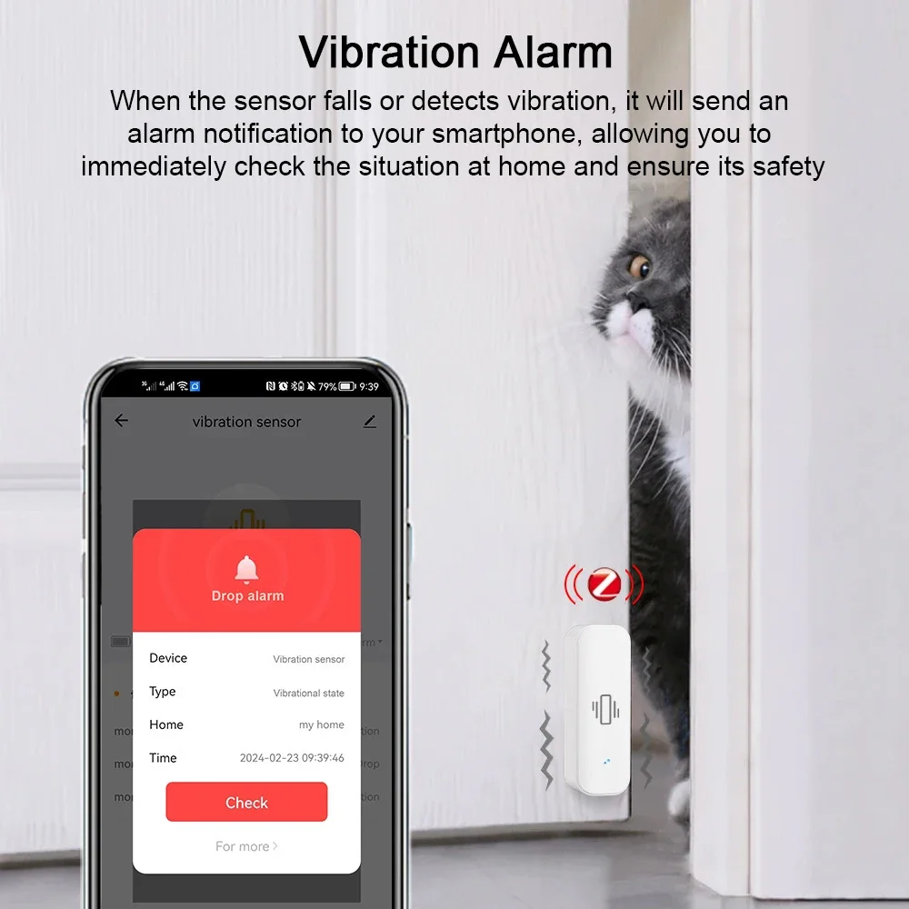 Tuya WiFi/Zigbee Smart Vibrati - đánh giá và giá Home Security App