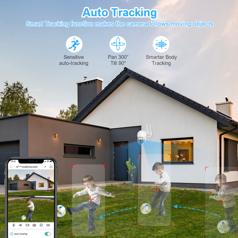 Smar 3MP Wireless CCTV Securit - đánh giá và giá Home Security Camera System