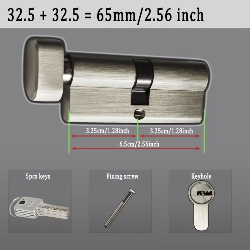 1Pc European Standard All-Copp - đánh giá và giá Home Security Door